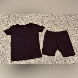Kyte BABY Classic Black Pajama Set black size 3 kids